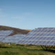 Large scale solar farm located in rural Spain