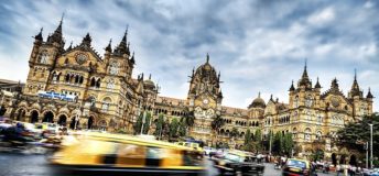 Statino terminus in Mumbai, India.
