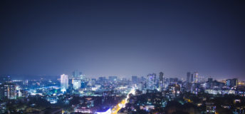 Indian road in Mumbai