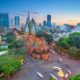 View of Notre-Dame Cathedral Basilica in Saigon, Vietnam