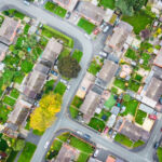 suburbs, neighborhood, housing